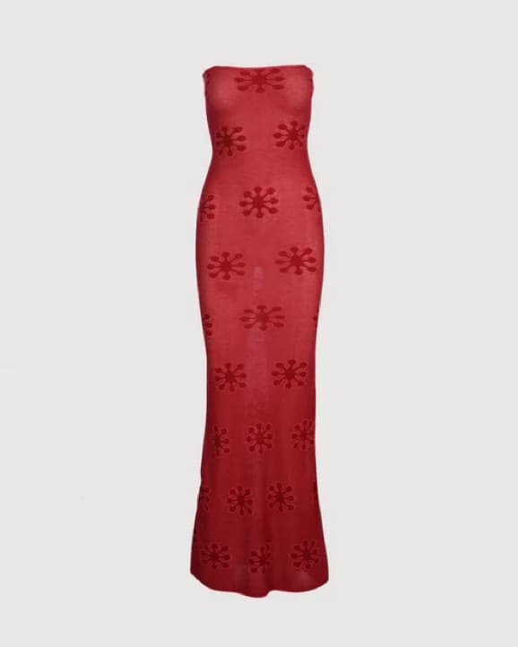 Asta Resort Monica Dress Wine  - Image 1