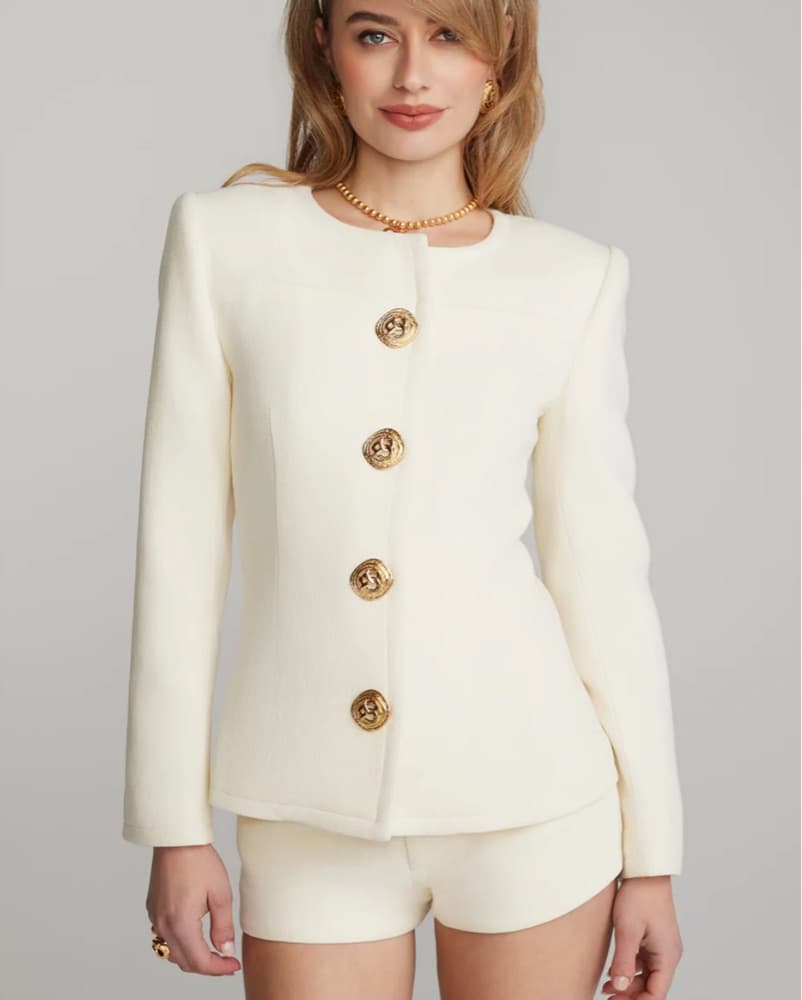 Nana Jacqueline Lisette Blazer (Ivory) - Image 3