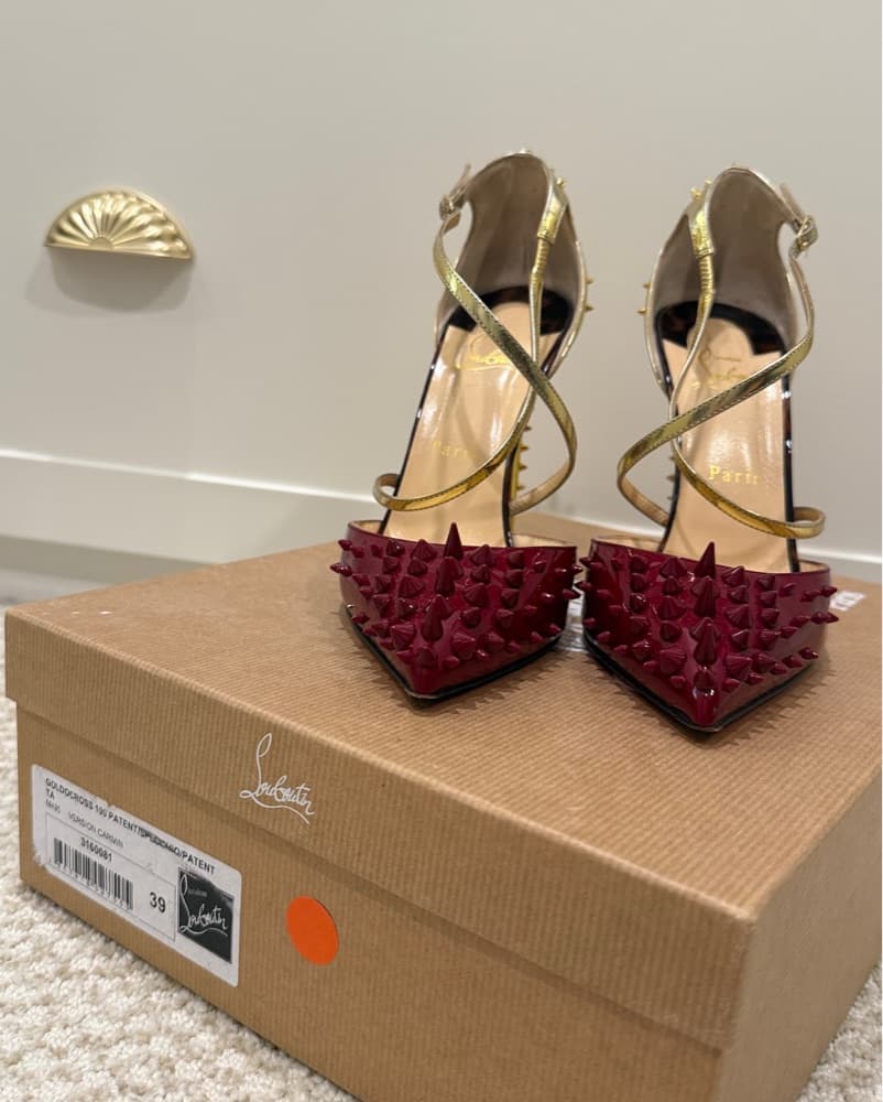 Christian Louboutin Studded Stilettos - Image 2