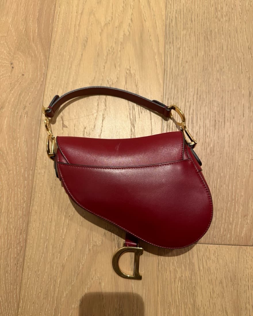 Red dior saddle mini  - Image 3
