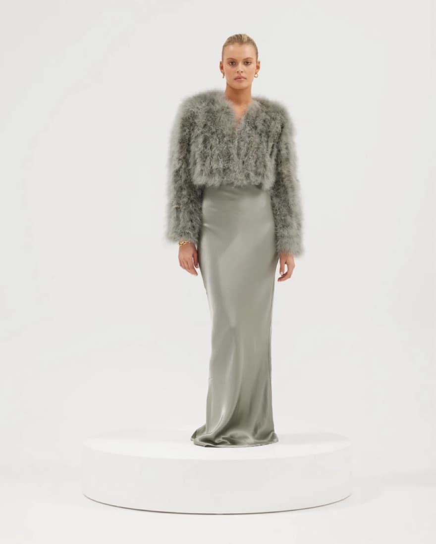 Sage Feather Jacket - Image 2