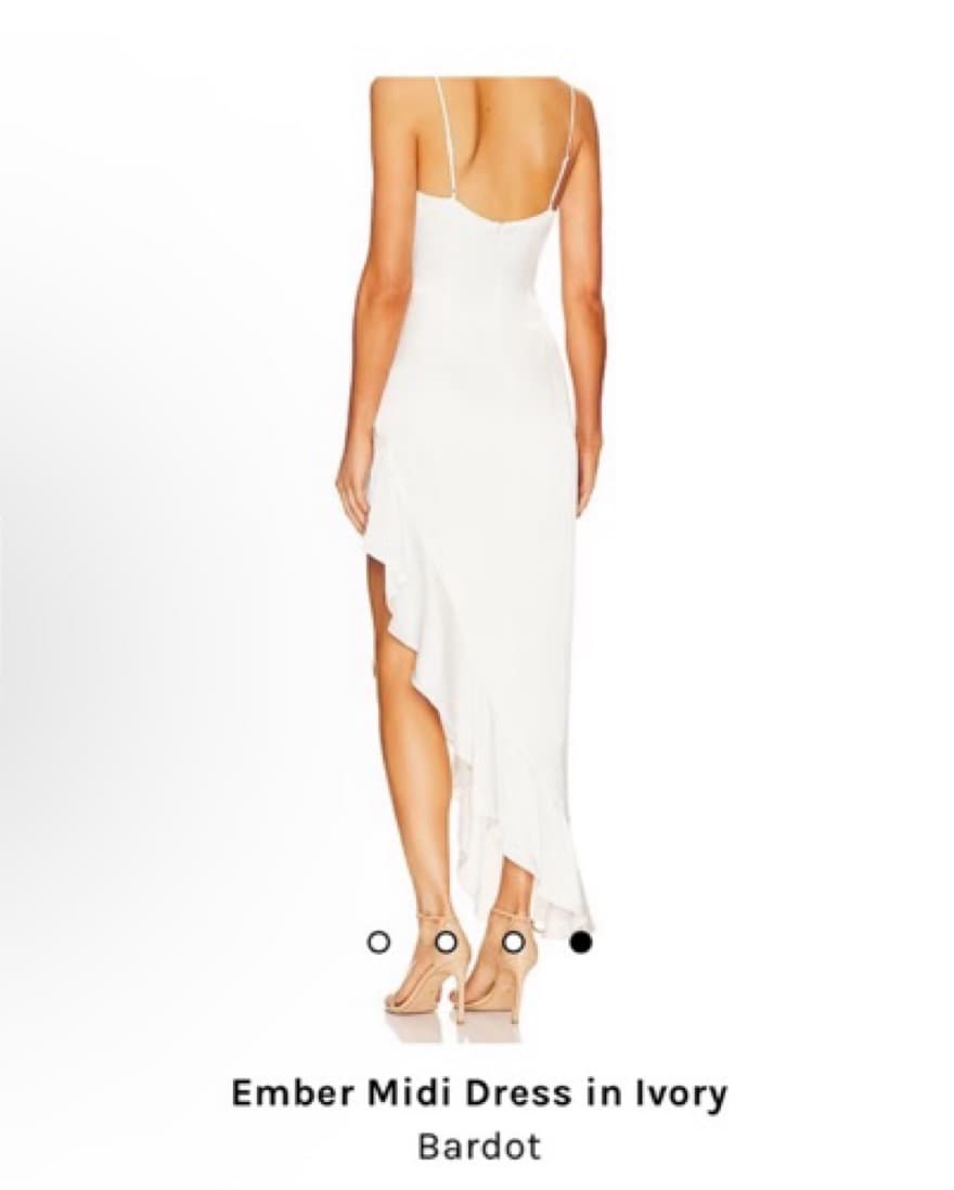Bardot Midi Dress - Image 3