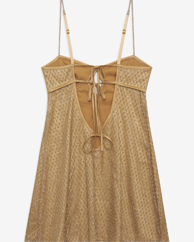 For love And Lemons Mini Glitter Dress - Image 3