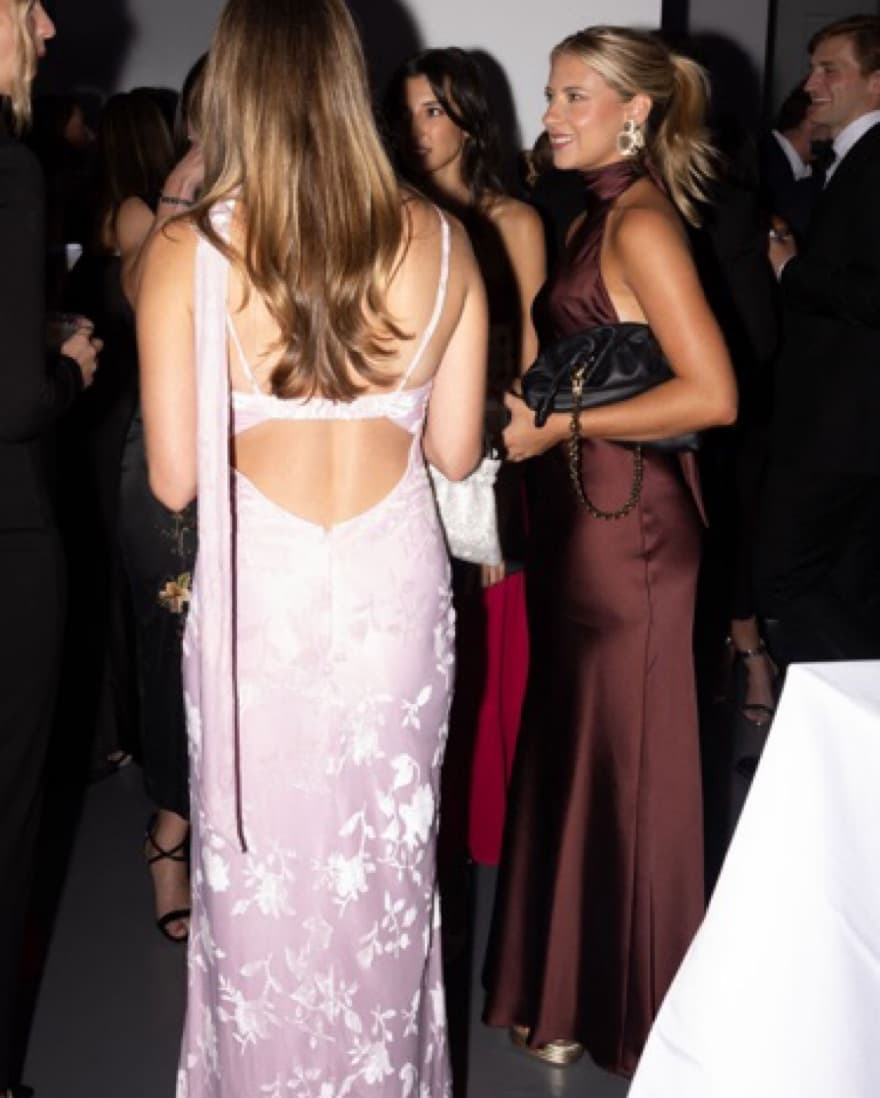 Burgundy Formal Dress - Image 3