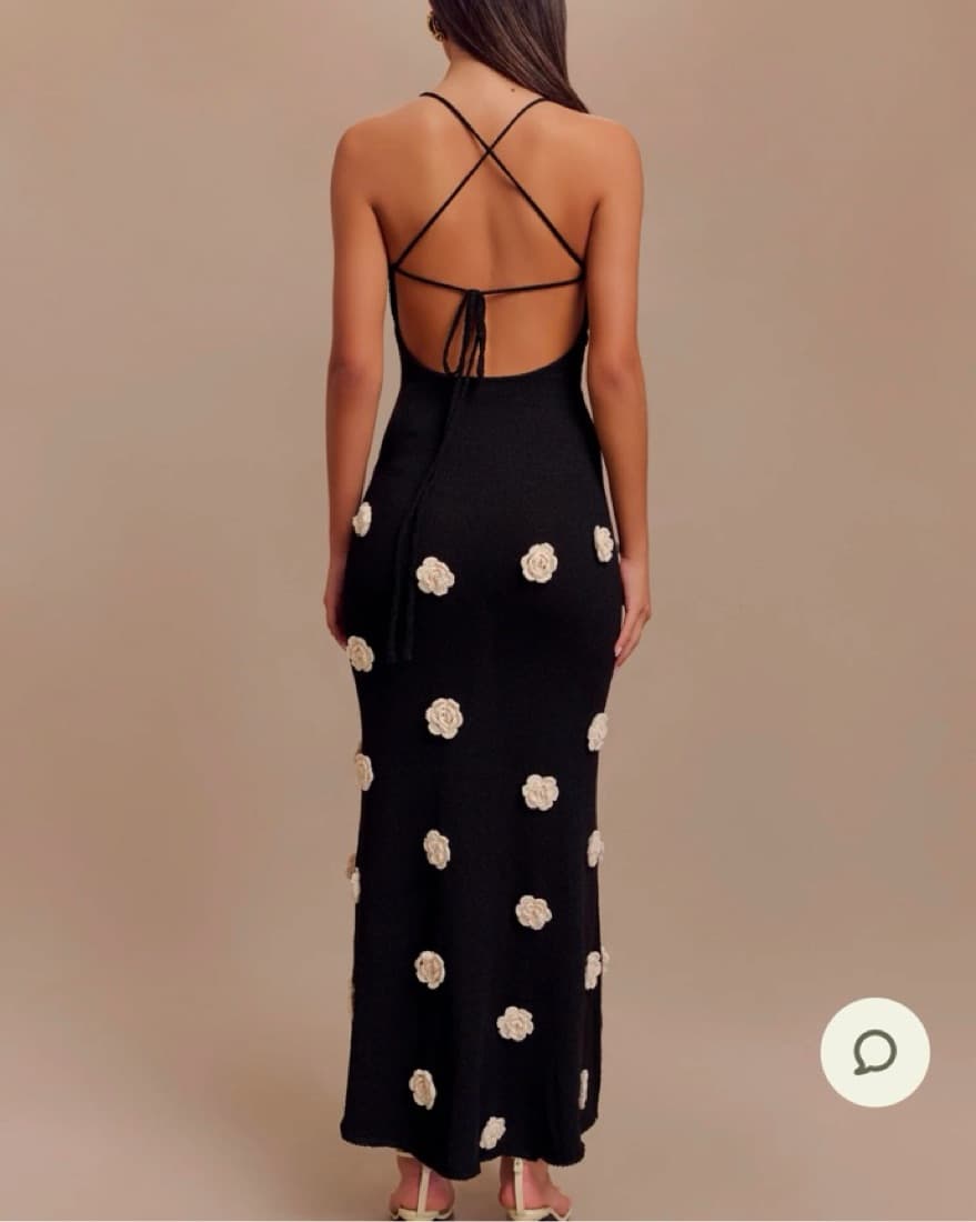 Suki Dress In Black & White By Meshki - Image 2