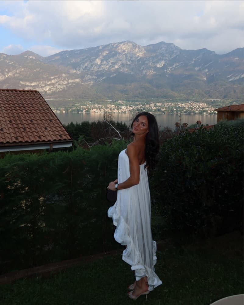 Hemant & Nandita High-Low Maxi Dress - Image 4