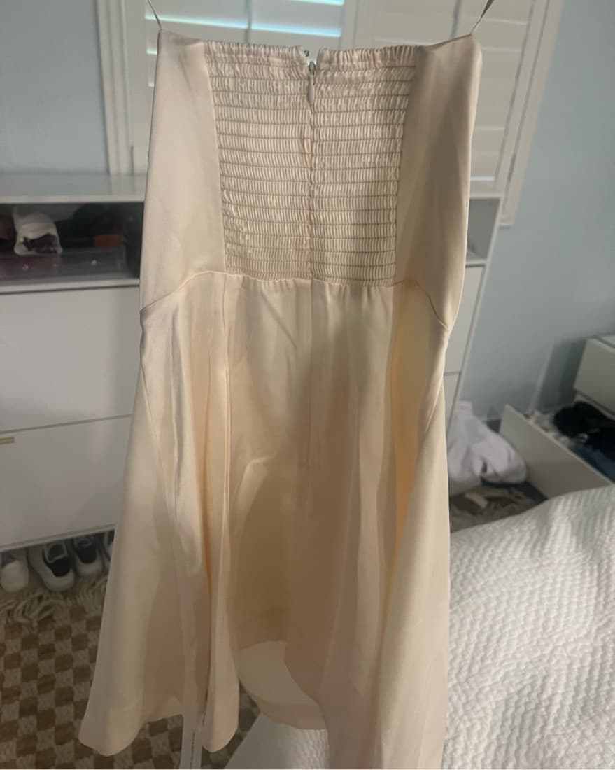 Reformation jaques satin Dress - Image 5