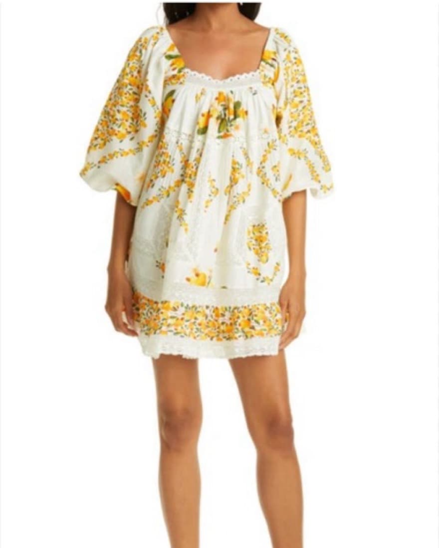 Farm Rio Cashew Floral Dress - Image 2