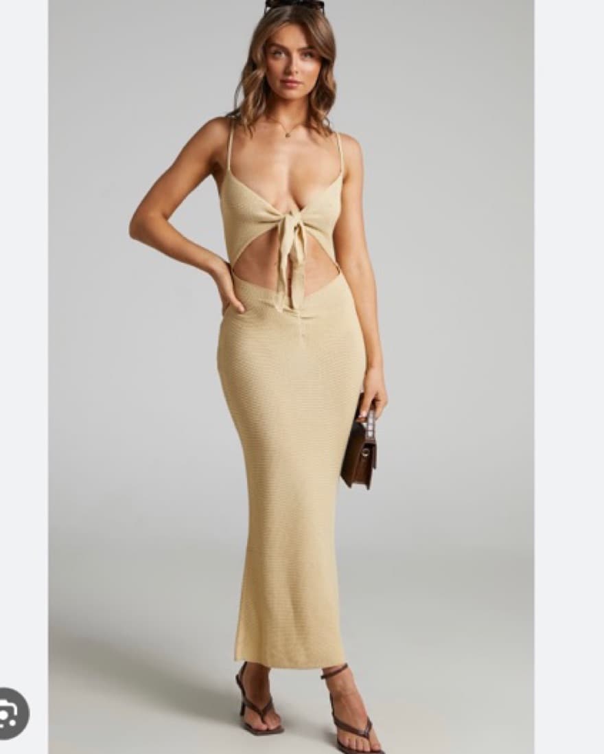 We Wore What Knit Maxi Dress  - Image 1
