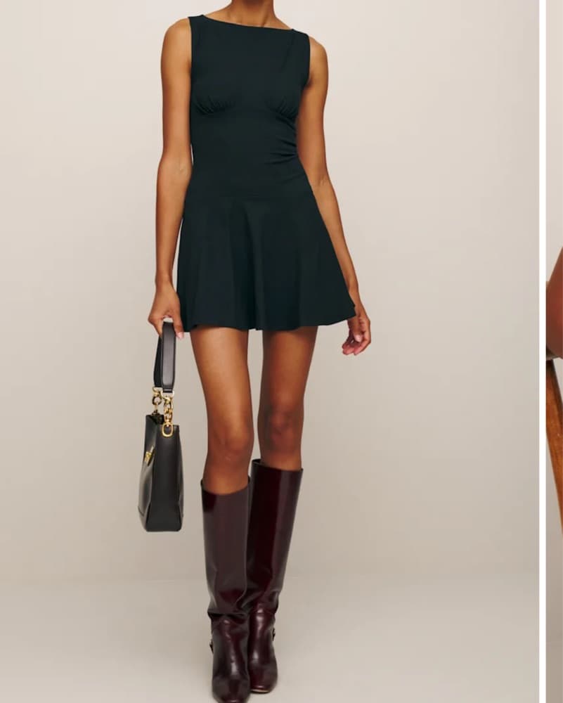 Reformation Mayve Knit Dress - Image 3