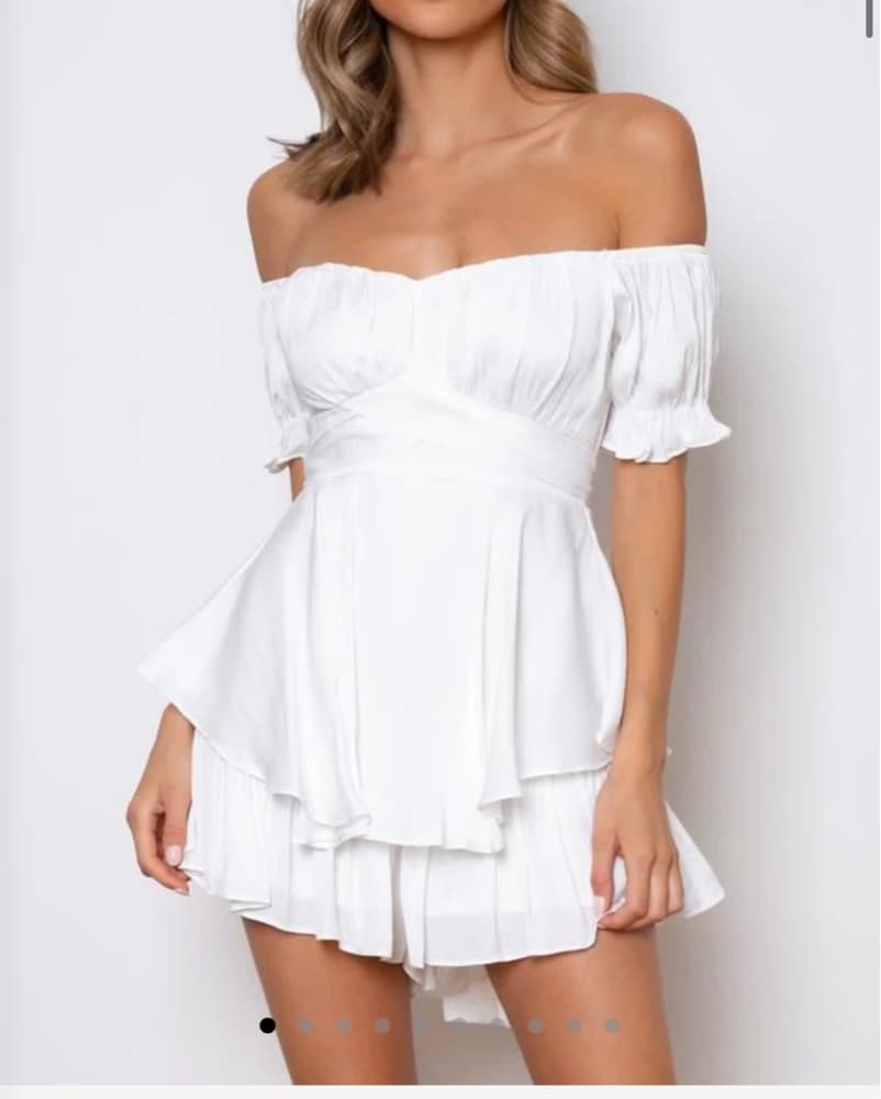 White Romper - Image 1