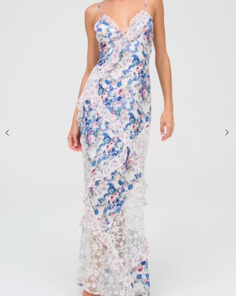 For Love & Lemons Josalyn Maxi Dress - Image 4
