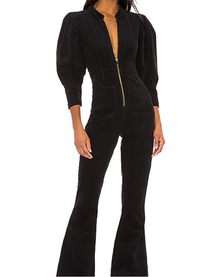 WeWoreWhat Courderoy Jumpsuit - Image 1