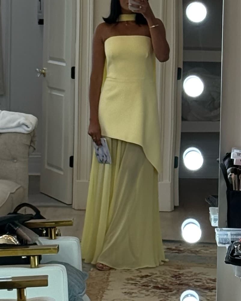 Matters Store Monaco Butter Yellow Dress - Image 2