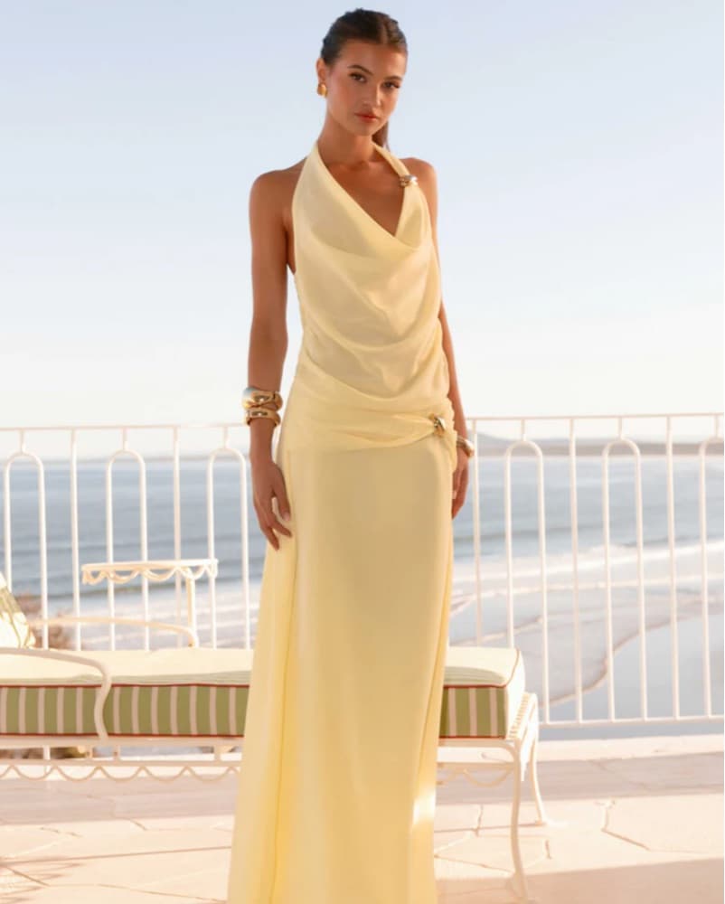 Elegant Halter Neck Top ONLY - Image 3