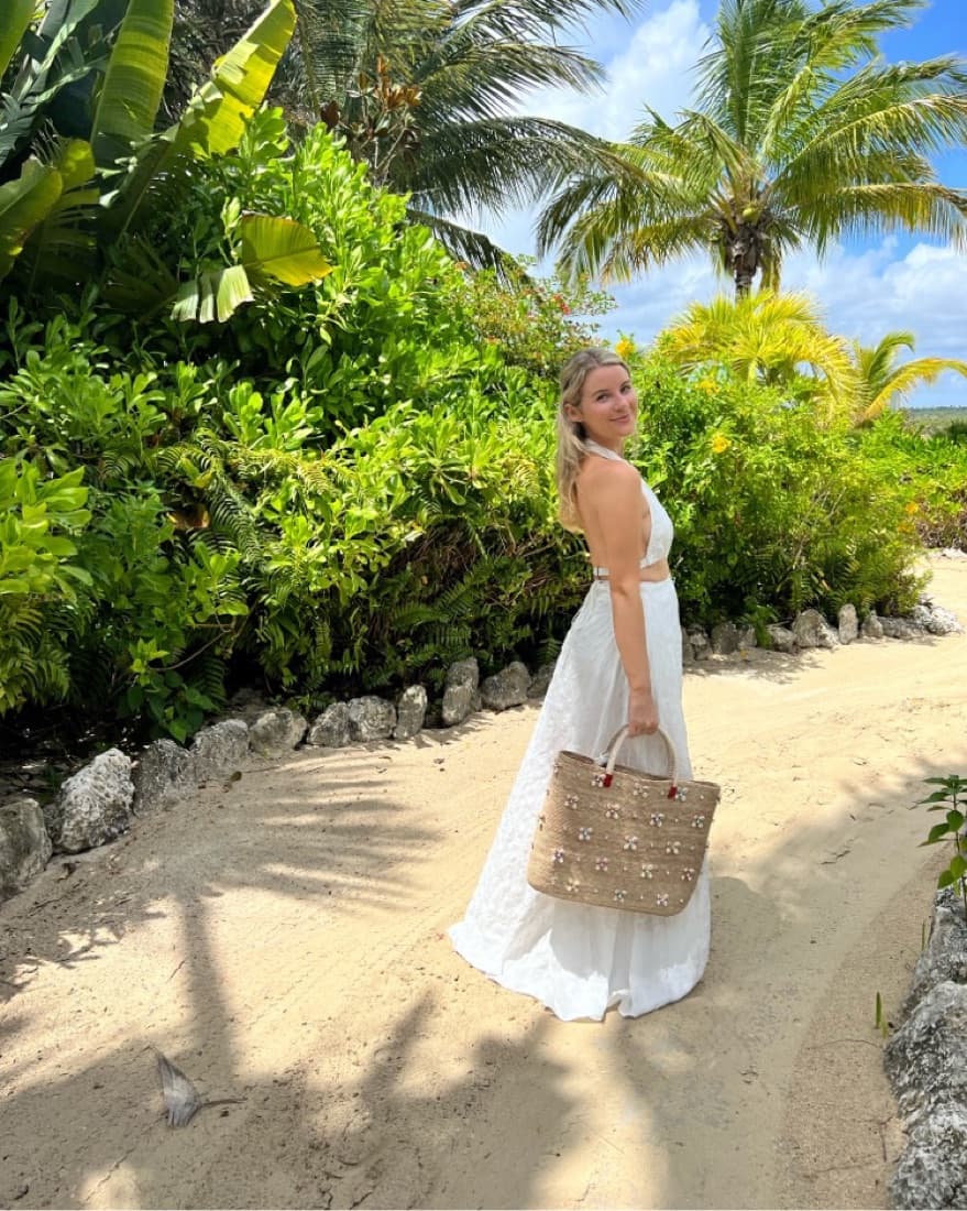 Significant Other Ava White Maxi Dress - Image 5