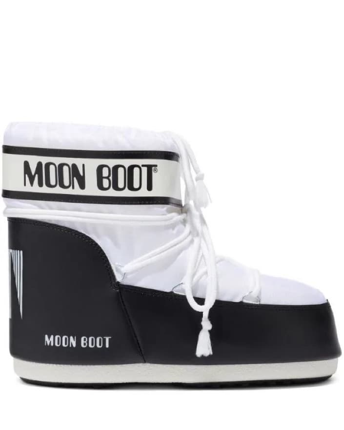 Moon Boots- White & Black - Image 1