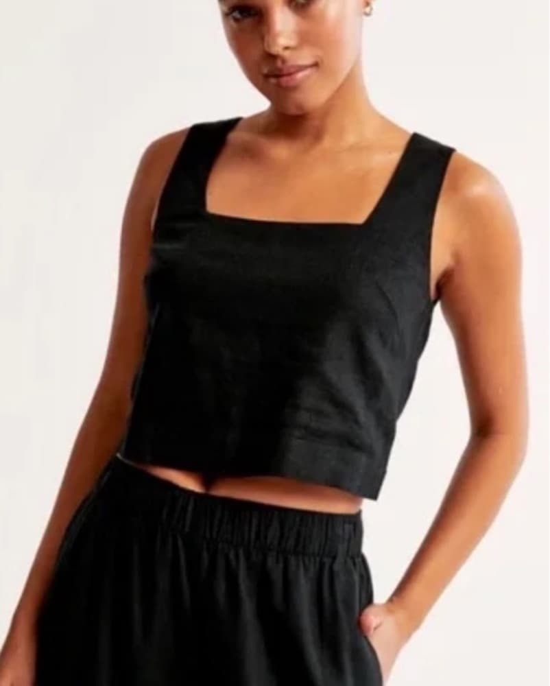 Abercrombie &  Fitch Linen Top (set) - Image 1