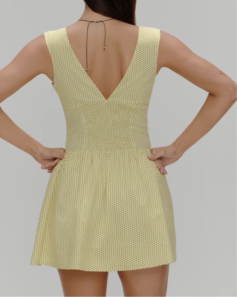 Frankies Bikini Polka Dot Dress - Image 2