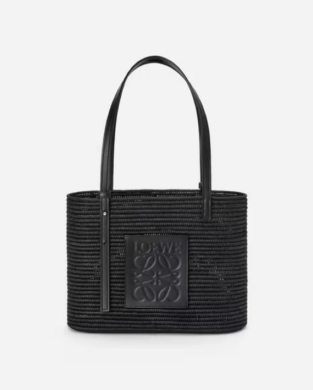 Loewe Woven Basket Straw Tote  - Image 1