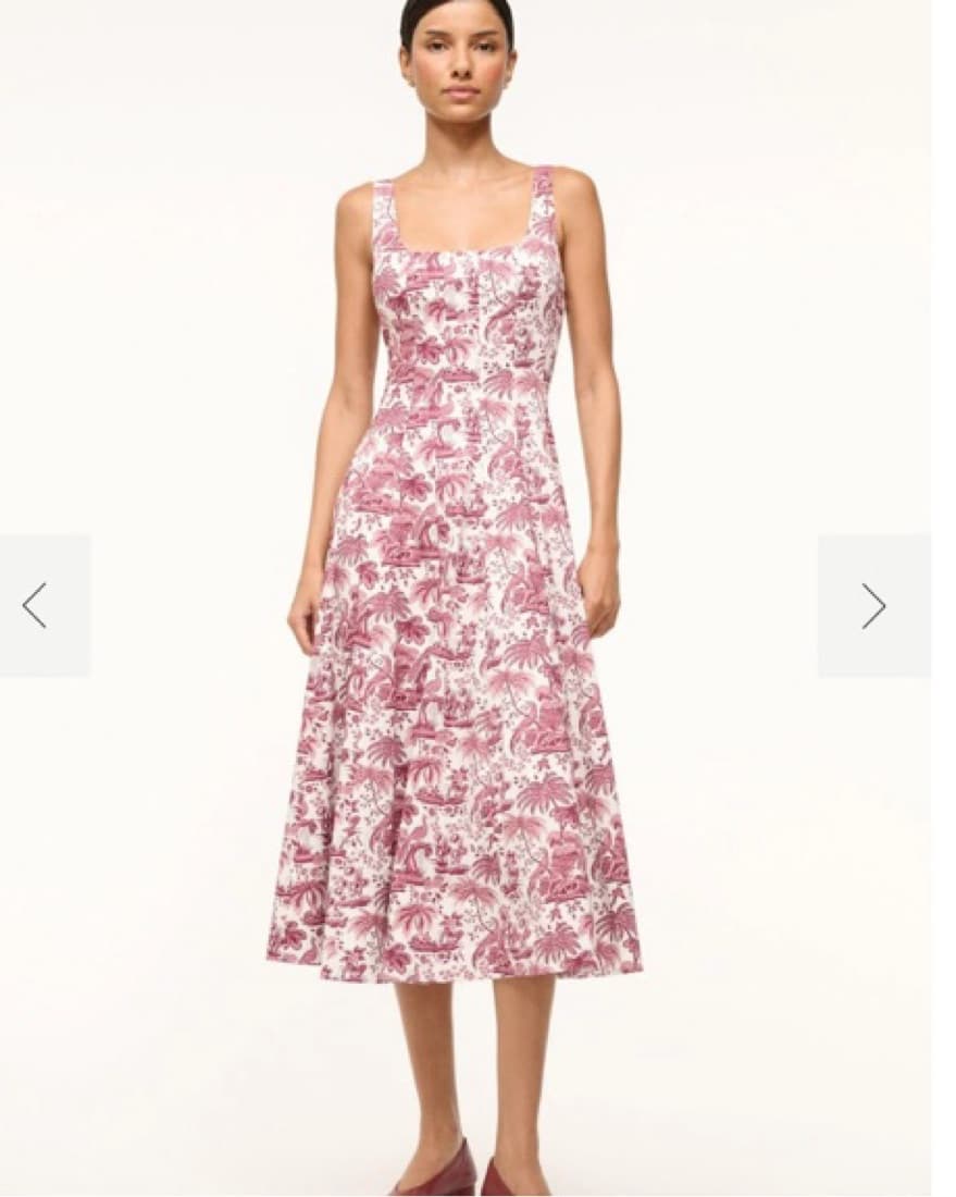 Staud Patterned Dress - Image 1