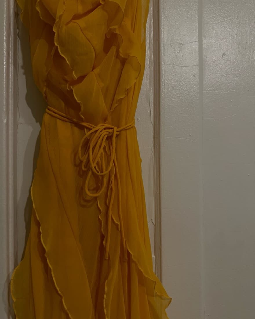 ASOS DESIGN Ruffle Strapless Maxi Dress - Image 6