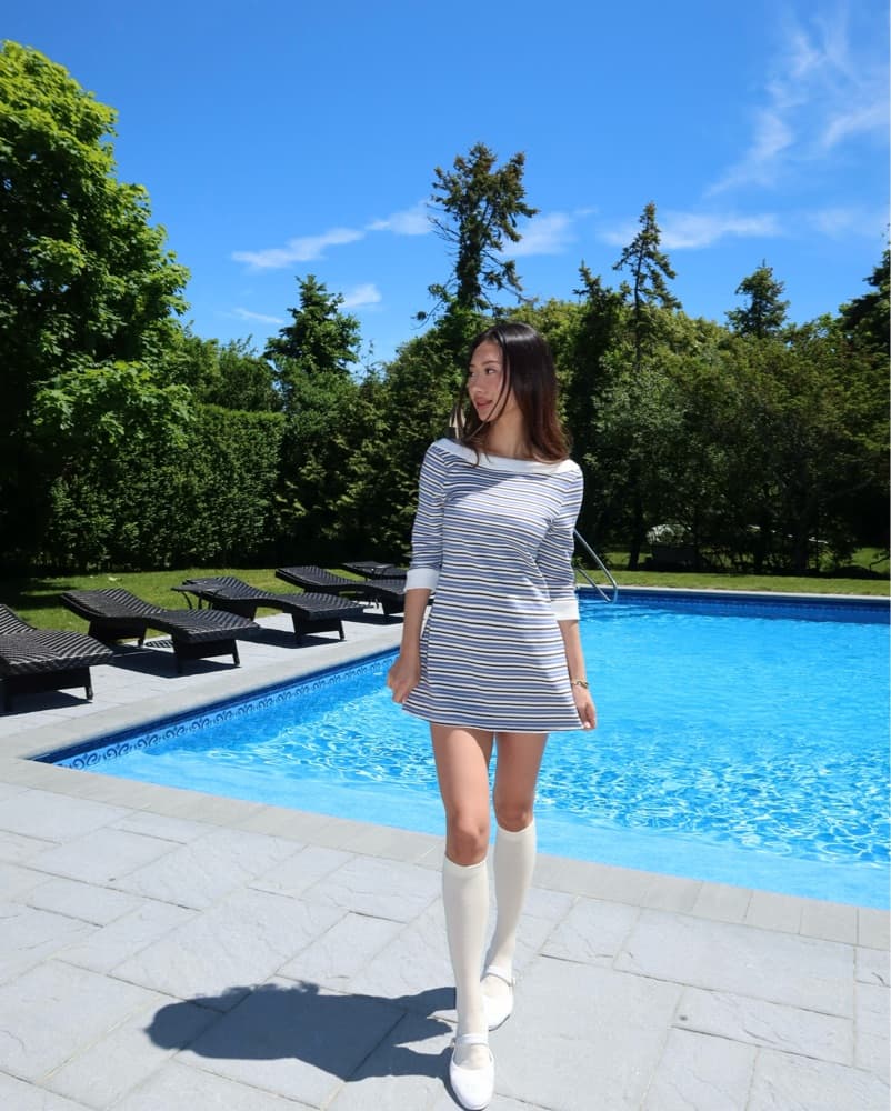 Fait Par Foutch Stripe Dress - Image 3