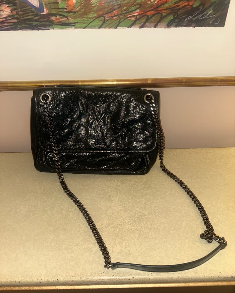 YSL Quilted Leather Shoulder Bag - Image 3