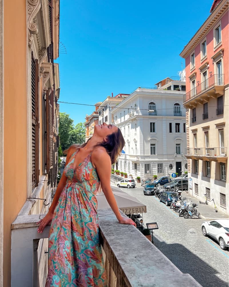 Italian Silk Maxi Dress  - Image 2