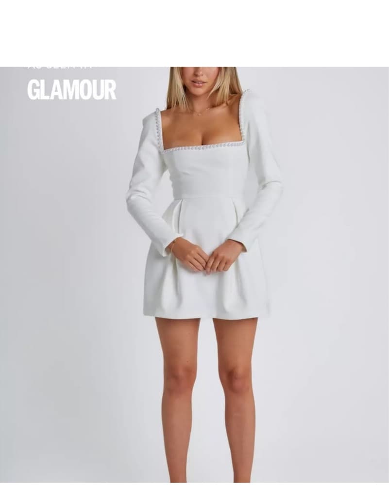 Odd Muse Mini Pearl Dress - Image 1