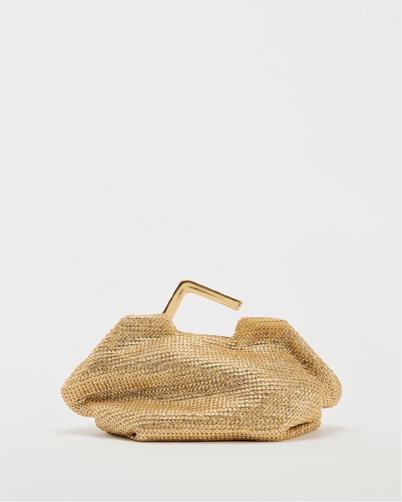 Gold Fancy Clutch  - Image 2