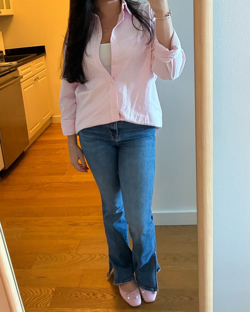 Polo Ralph Lauren White and Pink Shirt  - Image 3