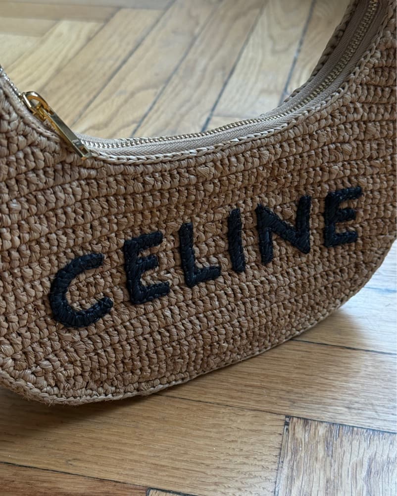 Celine Rattan Shoulder Bag  - Image 2