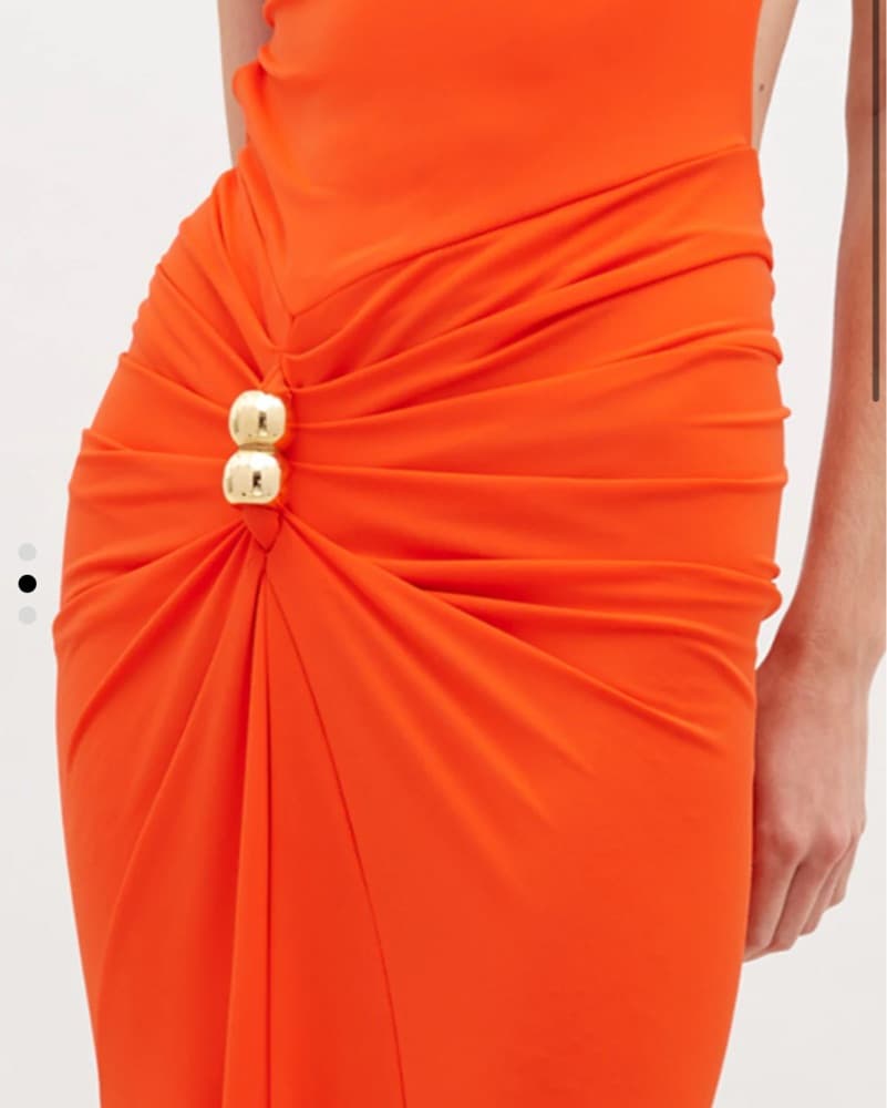Silvia Tcherassi Orange Gown  - Image 3