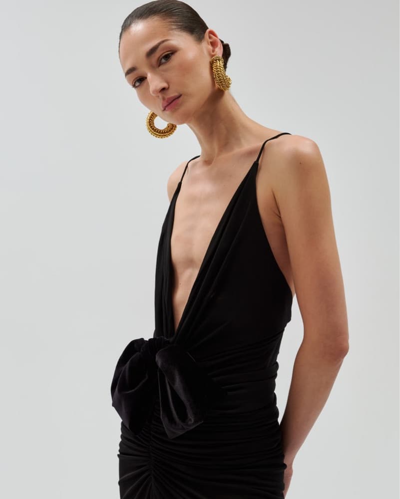 Ronny Kobo Valeria Bow Dress - Image 2