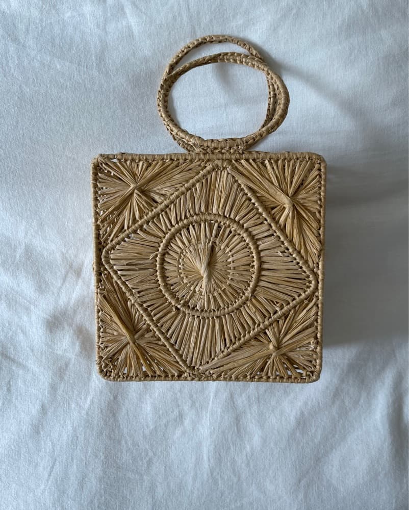 Anthropologie Bali Square Satchel - Image 3