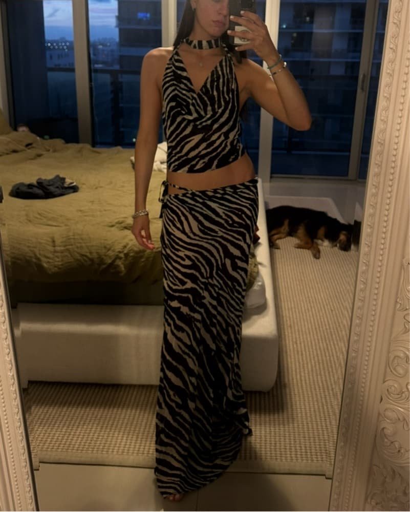 Aubrey Zebra Print Set - Image 3