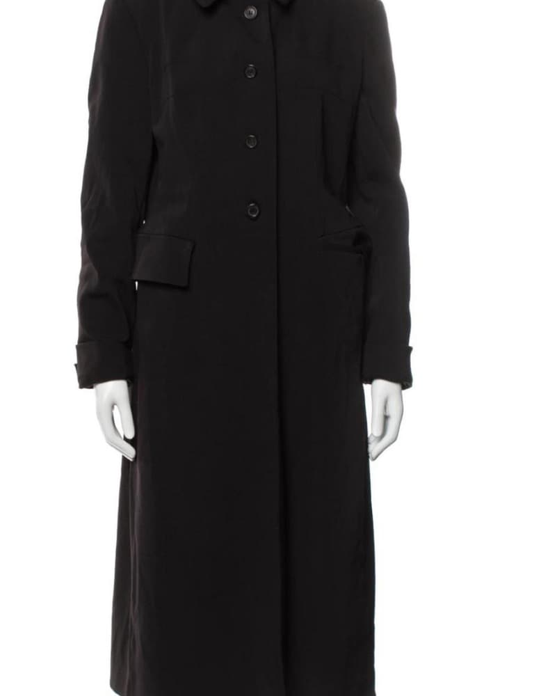 Prada vintage 2000s collar trench coat - Image 1