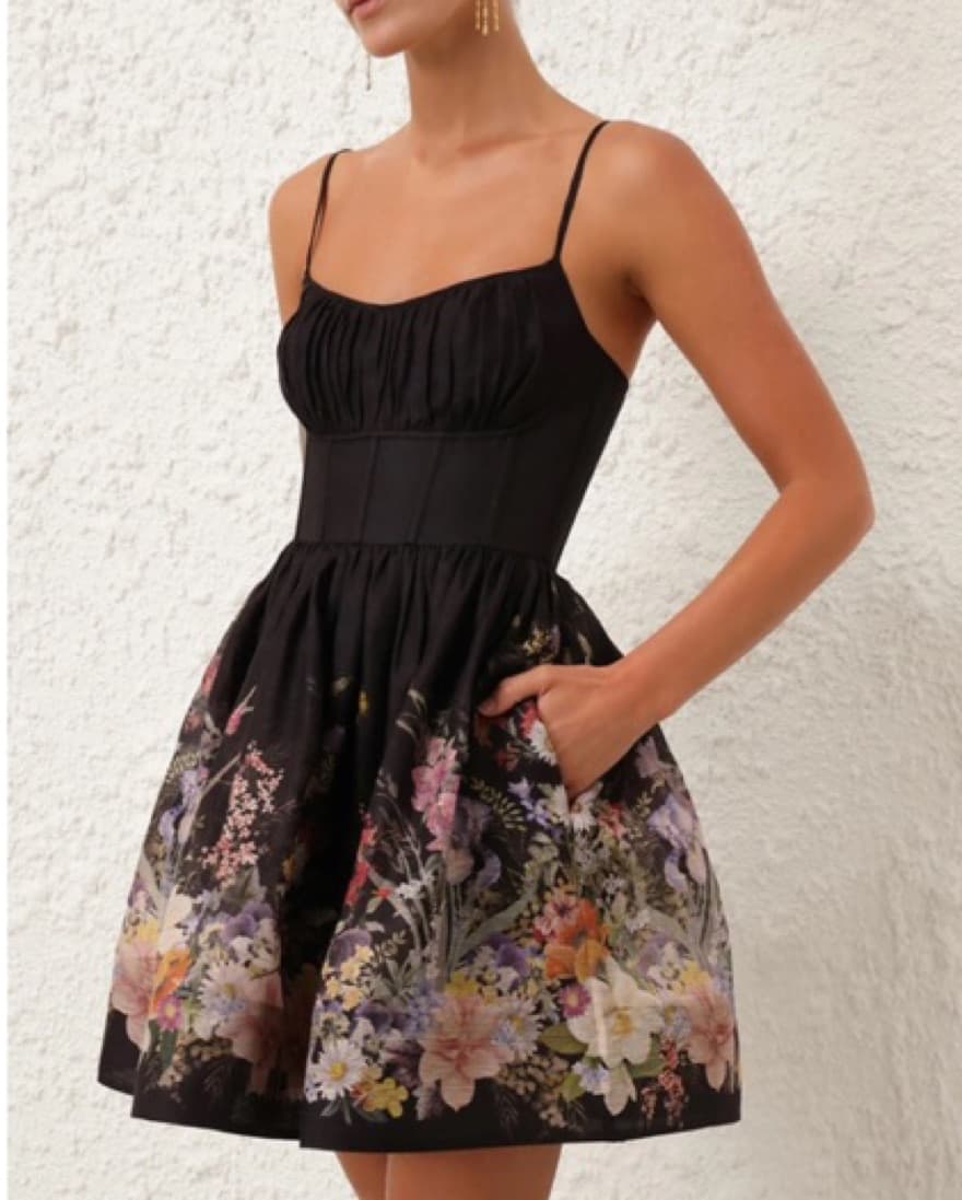 Natura Ruched Mini Dress  - Image 3