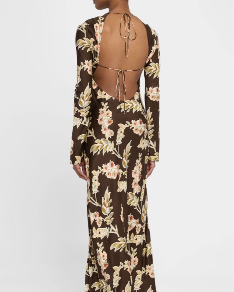 Faithful The Brand Open Back Maxi Dress - Image 1