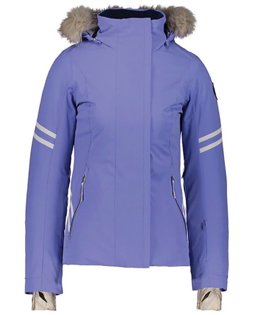 Obermeyer Purple Ski with Faux Fur Trim - Image 2
