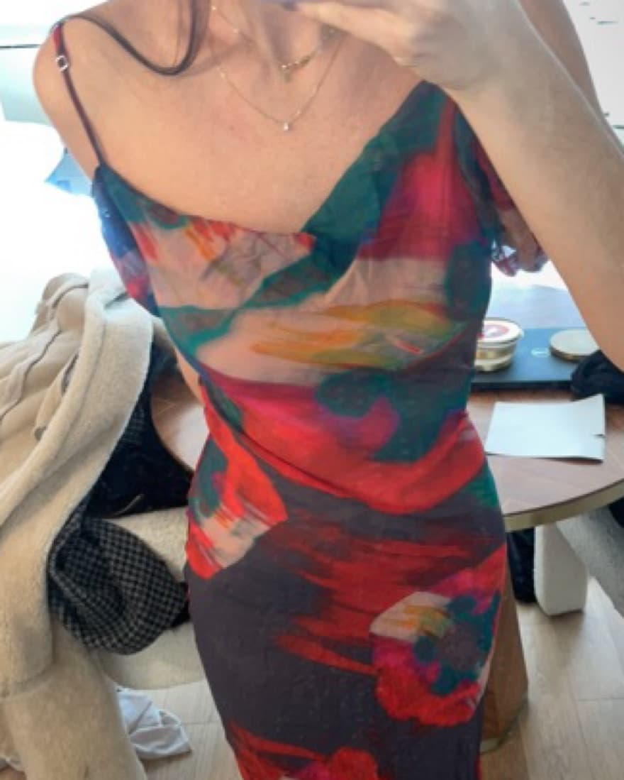 Rat And Boa Full Length Dress - Image 2