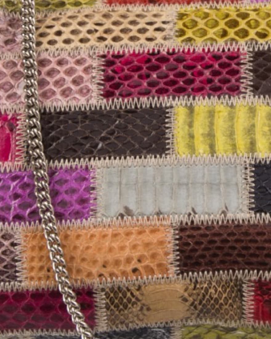 Vintage D&G Multi-Colored Python Bag - Image 2