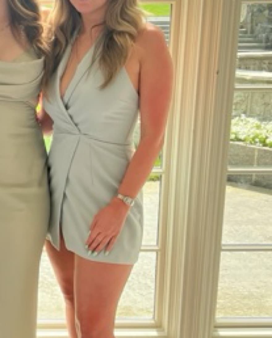 Abercrombie Blue Blazer Romper  - Image 2