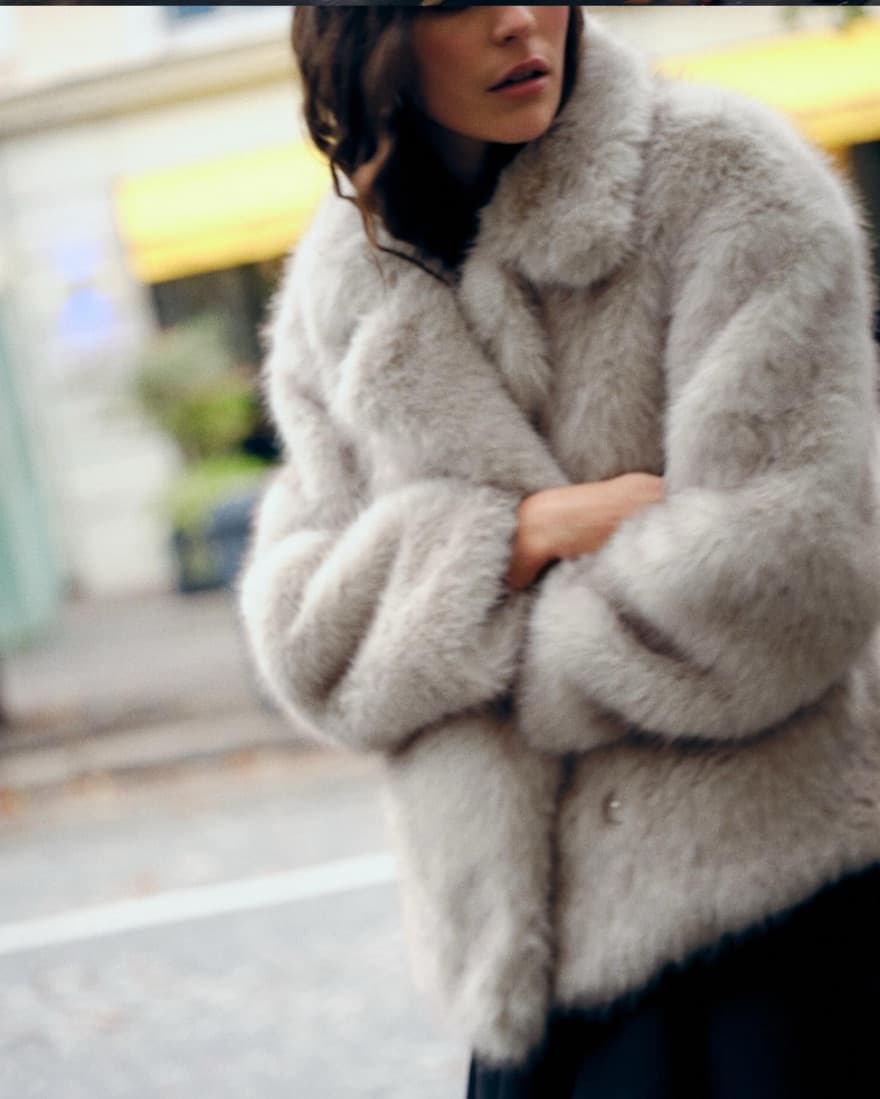 Chic Fur Coat - Image 3