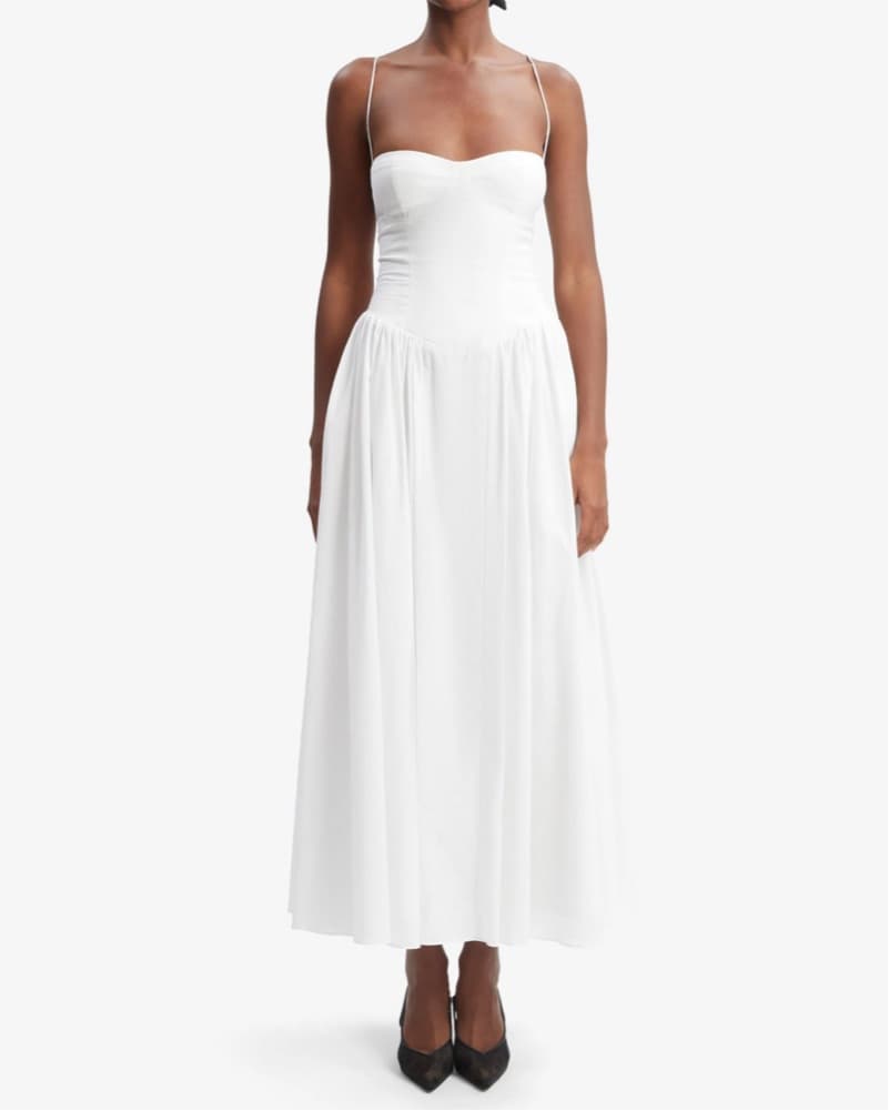 Bardot White Maxi Dress - Image 1
