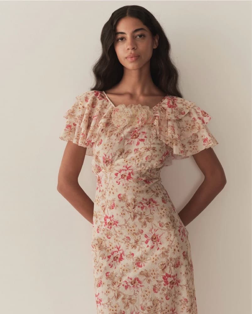 Doen Nevara dress in Fluers De Provence - Image 2