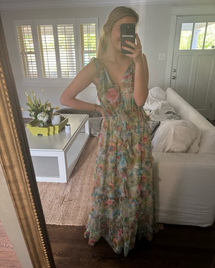 Floral maxi Dress - Image 3
