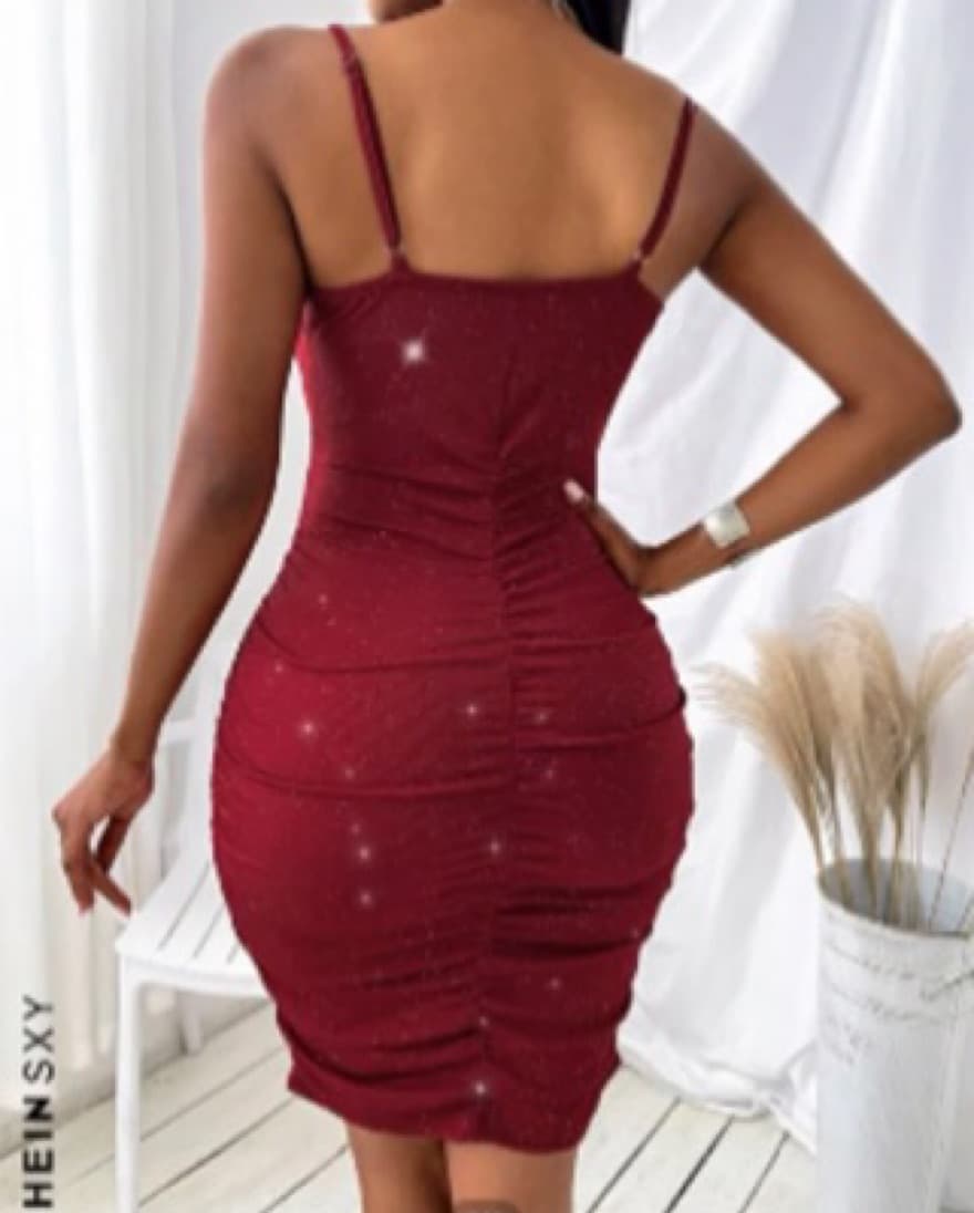 SOLD OUT Sparkly SXY Criss Cross Dress - Image 2