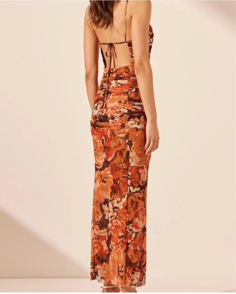 Shona Joy Foral Midi Dress - Image 2